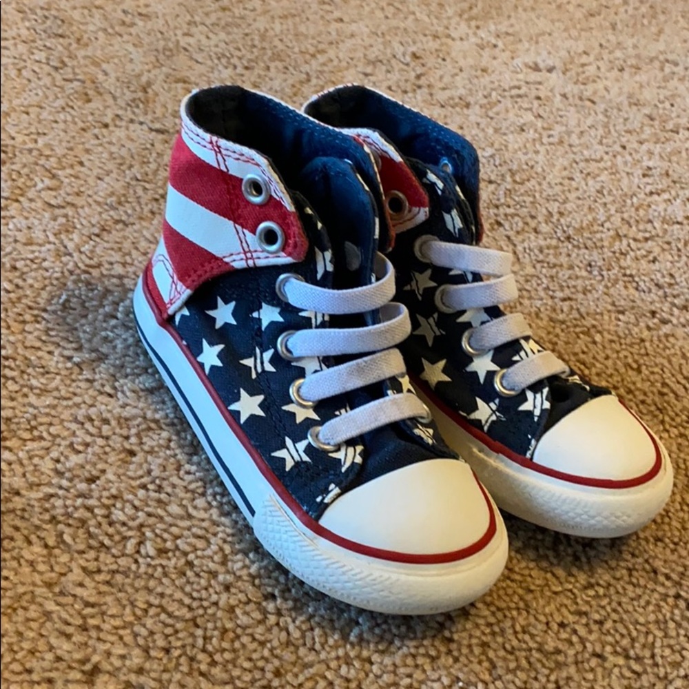 America Converse - Stars & Stripes - Toddler 7